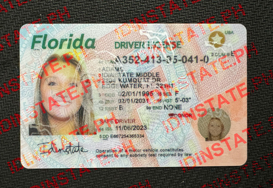 New Floriada Fake Driver license,New Floria FAKE ID