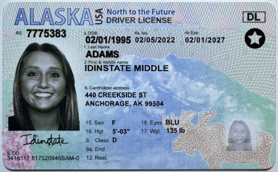 IDINSTATE IDINSTATE.PH New ALASKA  State Fake ID