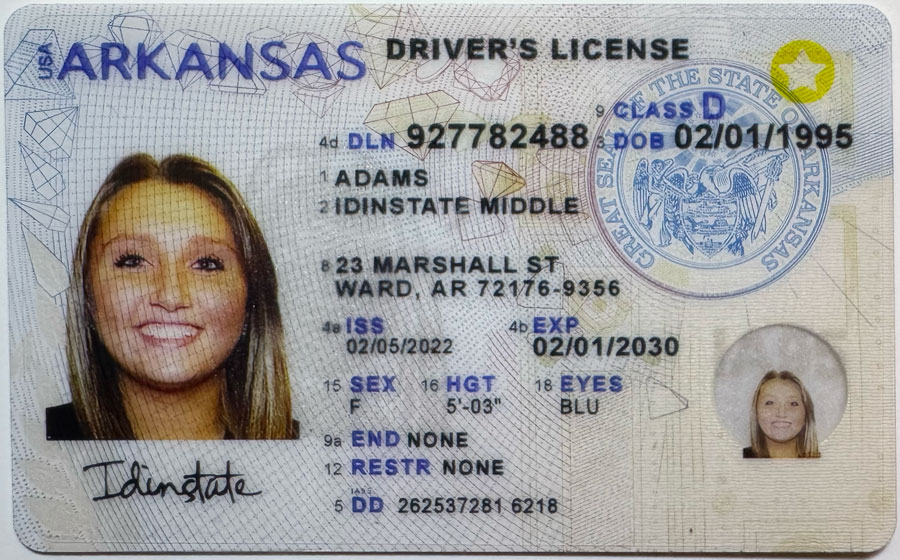 IDINSTATE IDINSTATE.PH New ARKANSAS State Fake ID