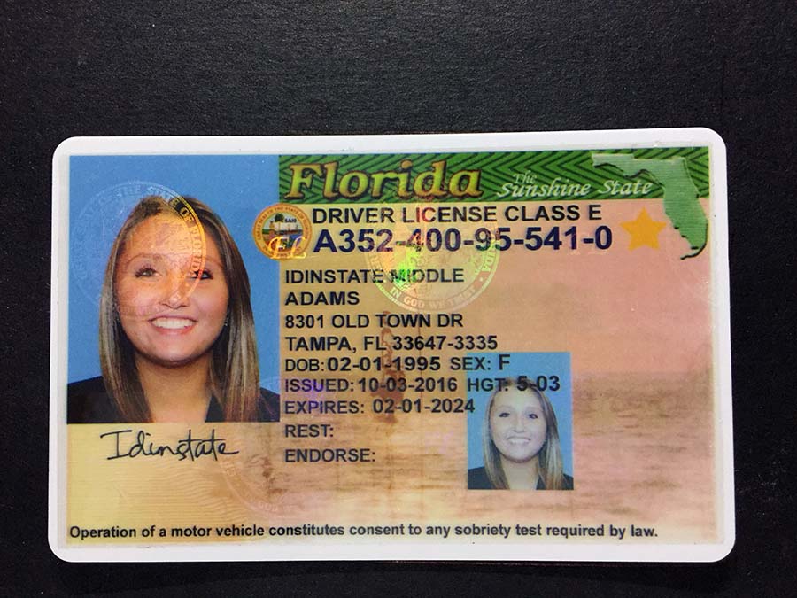 Florida Fake Driver License