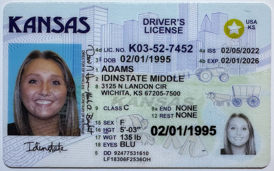 IDINSTATE IDINSTATE.PH New Kansas State Fake ID