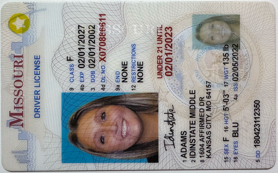 IDINSTATE IDINSTATE.PH New Missouri U21 State Fake ID