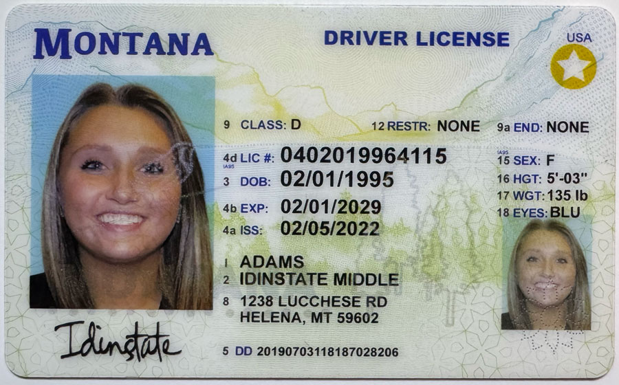 IDINSTATE IDINSTATE.PH New Montana State Fake ID