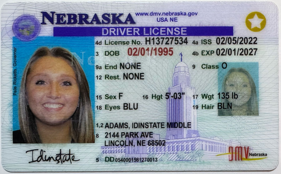 IDINSTATE IDINSTATE.PH New Nebraska State Fake ID