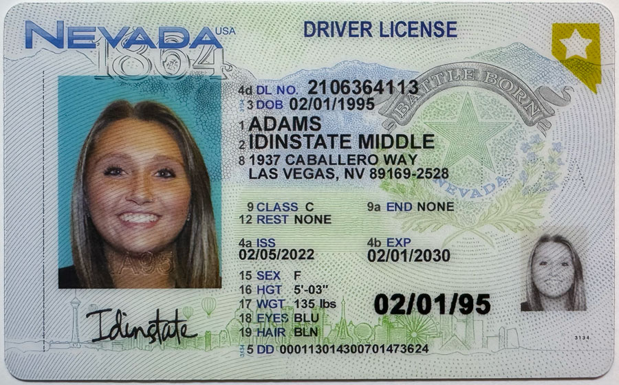 IDINSTATE IDINSTATE.PH New Nevada State Fake ID