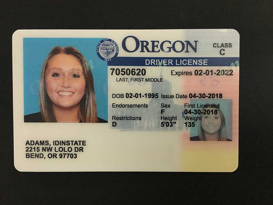 Best Fake Idfake Id Oregon Statescannable Oregon Fake Id