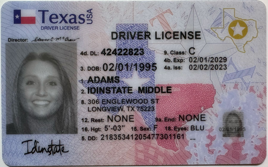 IDINSTATE IDINSTATE.PH New Texas 2022 V2 State Fake ID