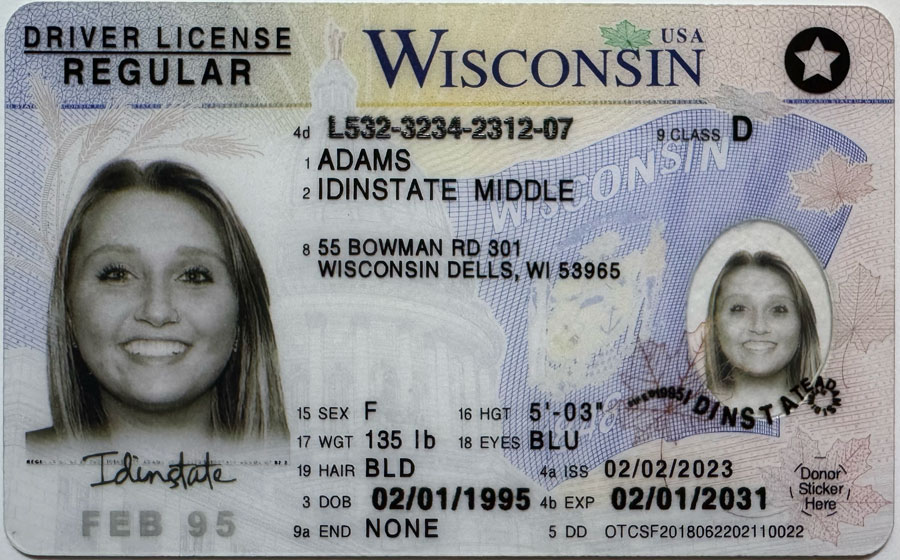 IDINSTATE IDINSTATE.PH New WISCONSIN State Fake ID