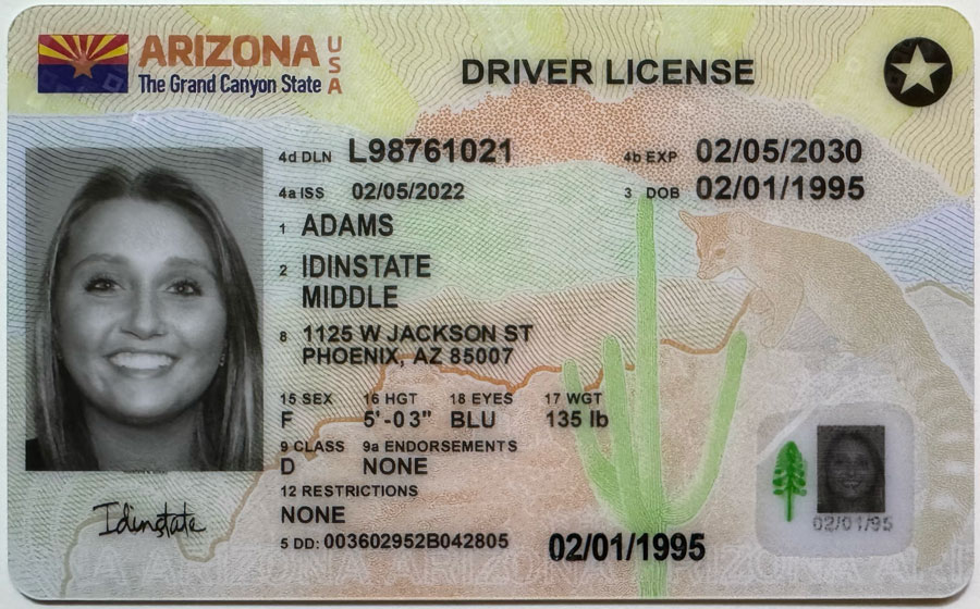 IDINSTATE IDINSTATE.PH New Arizona State Fake ID