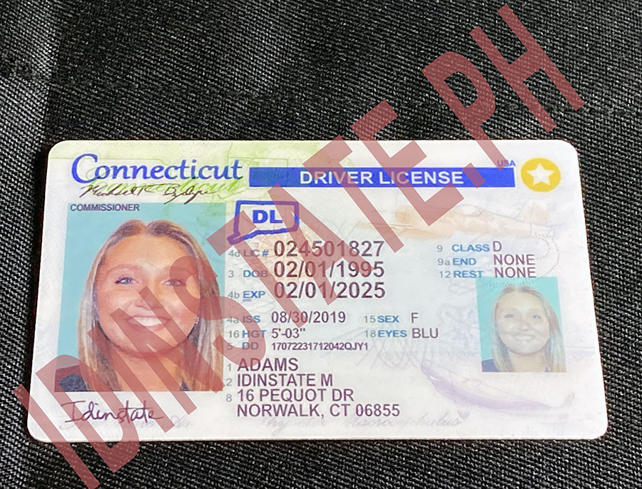 New Connecticut Fake Driver license