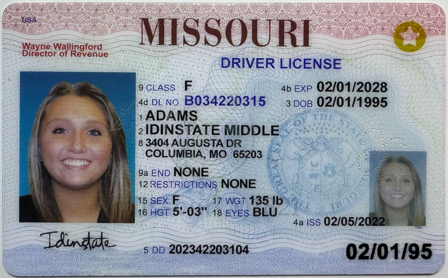 IDINSTATE IDINSTATE.PH New Missouri State Fake ID