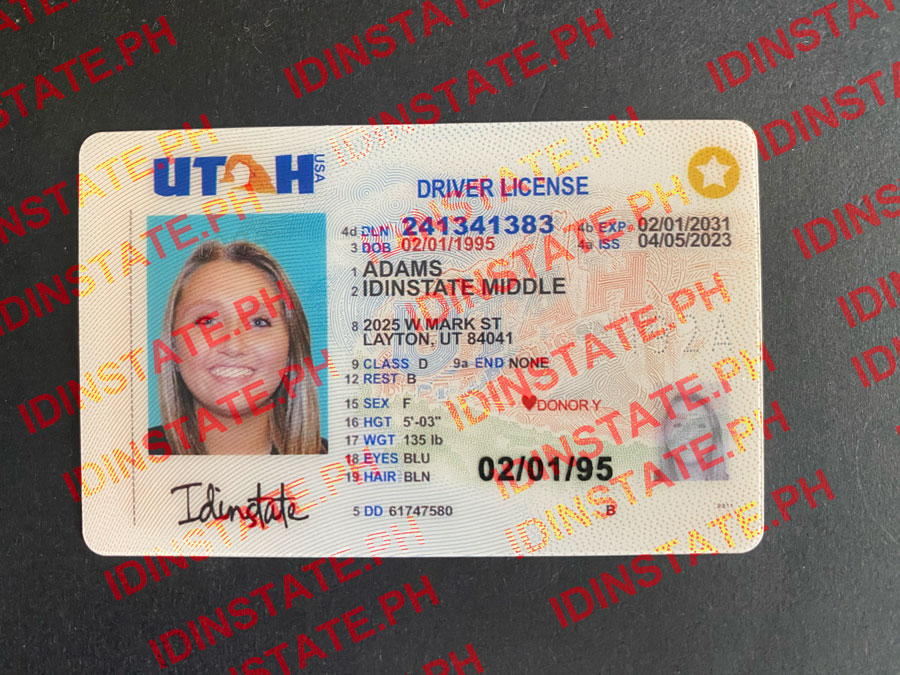 IDINSTATE IDINSTATE.PH New UTAH State Fake ID