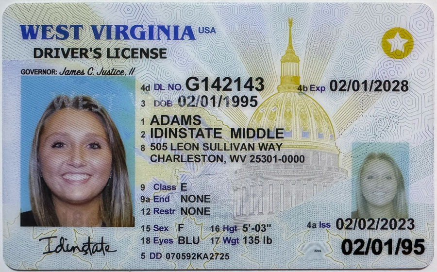 IDINSTATE.PH New West Virginia State Fake ID